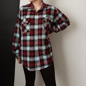 Oversized flannel
